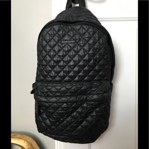 MZ Wallace Metro Backpack Black Oxford
