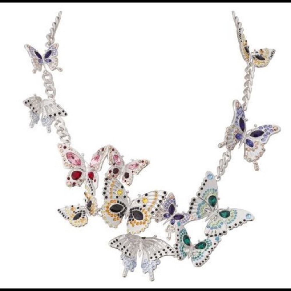 ISO Swarovski Feverish Butterfly Necklace