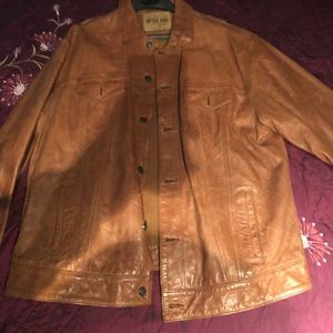 Vintage gap leather bomber