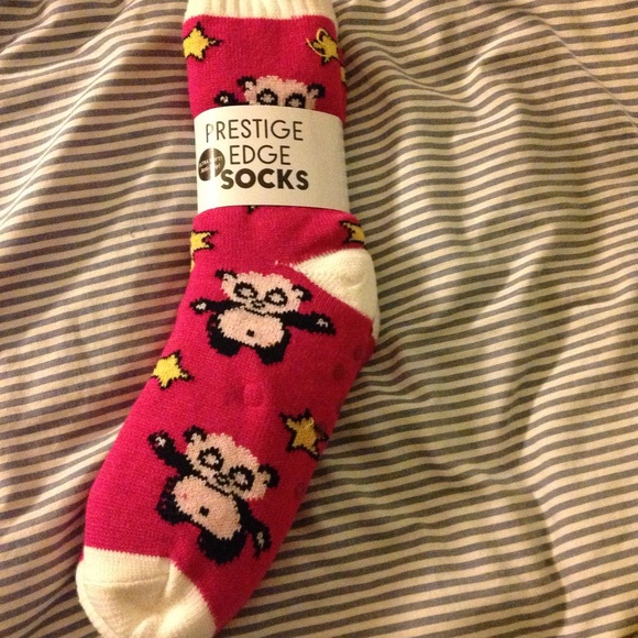 πHP π Cute Sherpa lined long socks - Picture 2 of 7