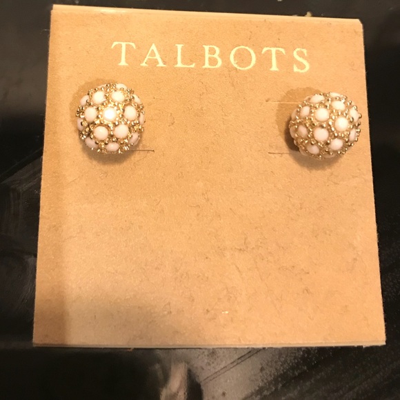 Talbots Rose Gold Stud Earrings - Picture 1 of 3