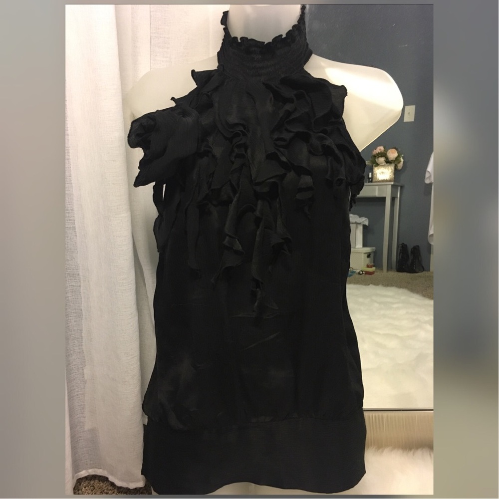 Silk Fringe Blouse