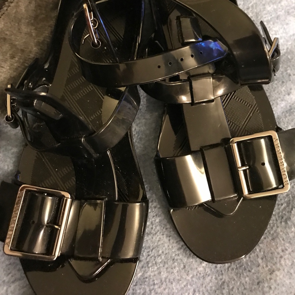 Burberry Gladiator Jelly Sandals