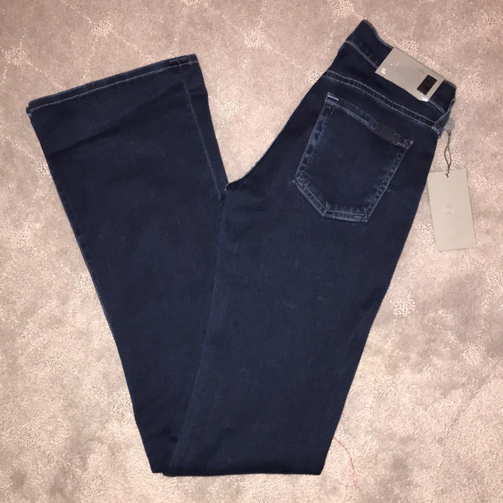 7 For All Mankind skinny boot cut jeans