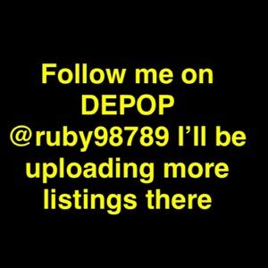 DEPOP @ruby98789