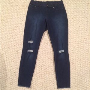 Hue Blue Jeggings