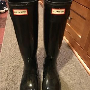 Hunter boots size 8.5