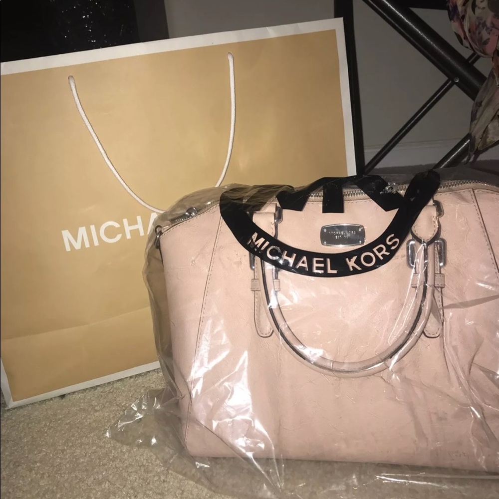 SOLD Pale Pink Michael Kors Satchel
