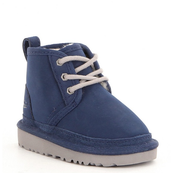 UGG Shoes Ugg Boys Neumel Water Resistant Chukka Boot Navy Poshmark