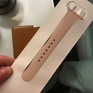 Apple Watch band 38mm M/L pink sand attachment