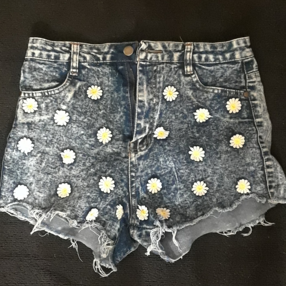 High waisted shorts