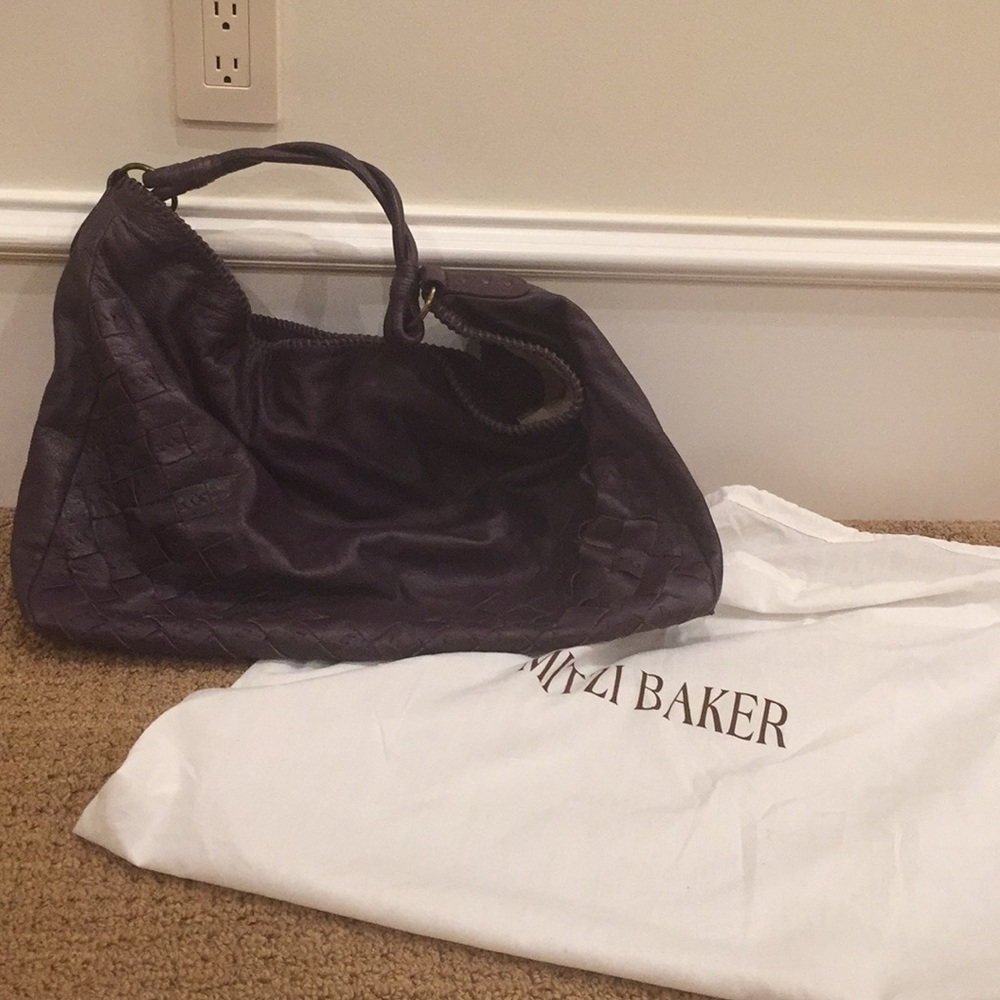 Mitzi Baker Purple hobo bag