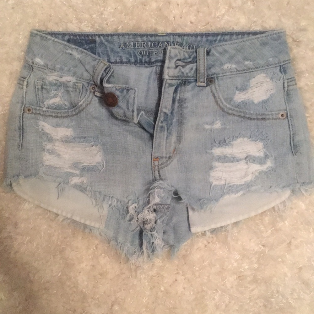 American Eagle jean shorts