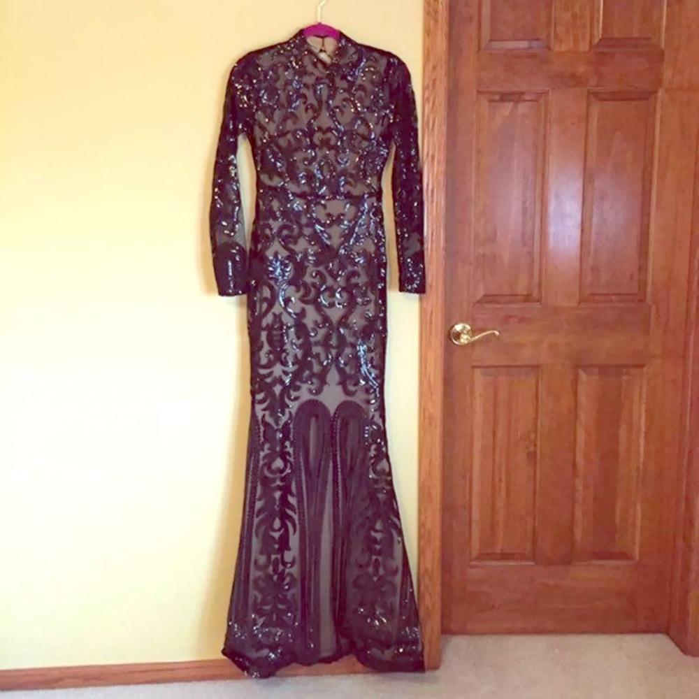 Stunning long formal gown