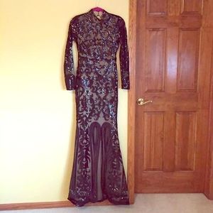 Stunning long formal gown