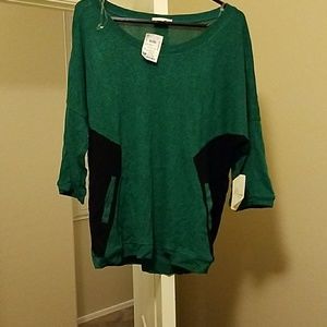 NWT Women's Misia XL 3/4 sleeve knit shirt