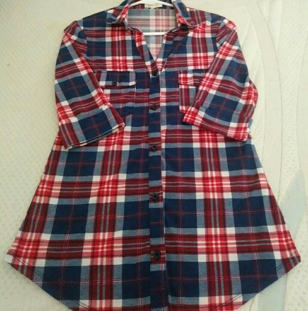 Plaid shirt!