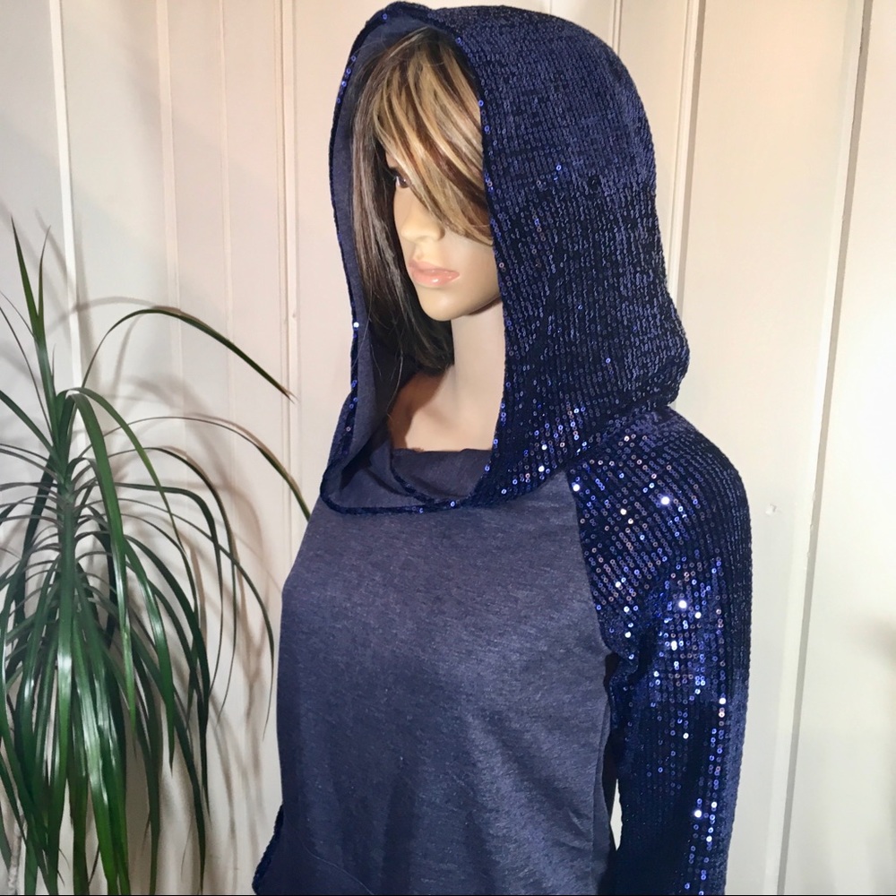 SEQUIN BEAUTIFUL & BLUE - Picture 2 of 8