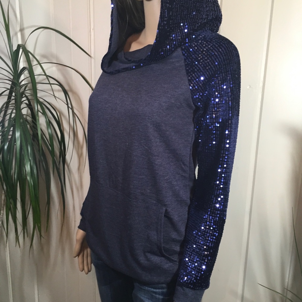 SEQUIN BEAUTIFUL & BLUE - Picture 5 of 8
