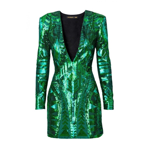 Balmain for H&M Dresses & Skirts - Limited Edition Balmain for H&M embellished dress
