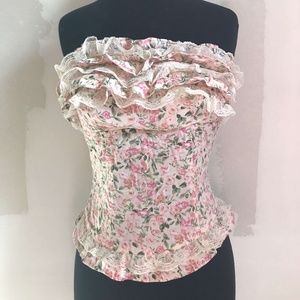 Sleeveless Floral Top