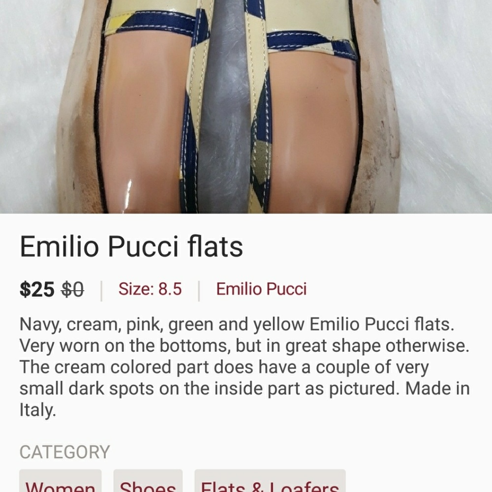 Emilio pucci flats - Picture 7 of 7