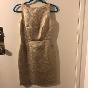 Elegant Gold Dress