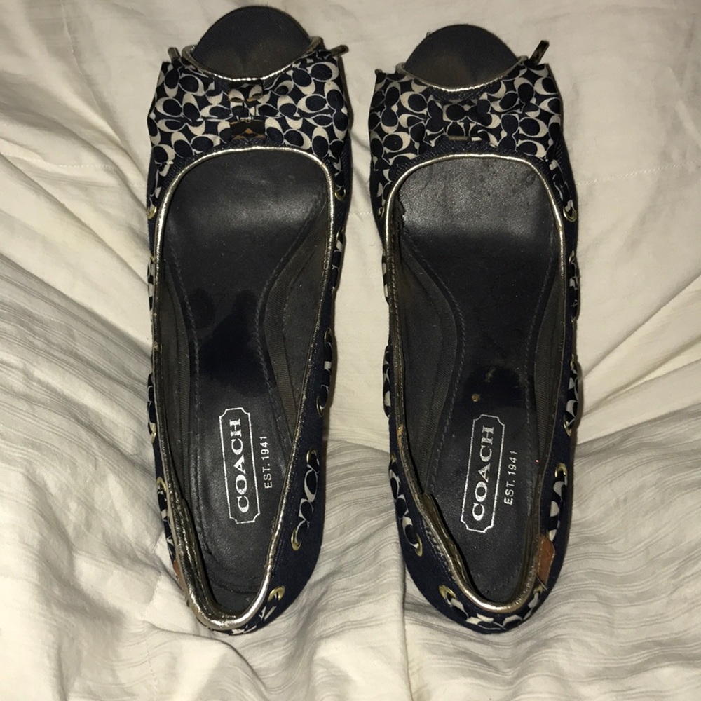 Coach wedges