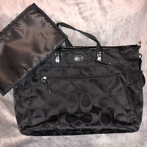 Coach diaper bag