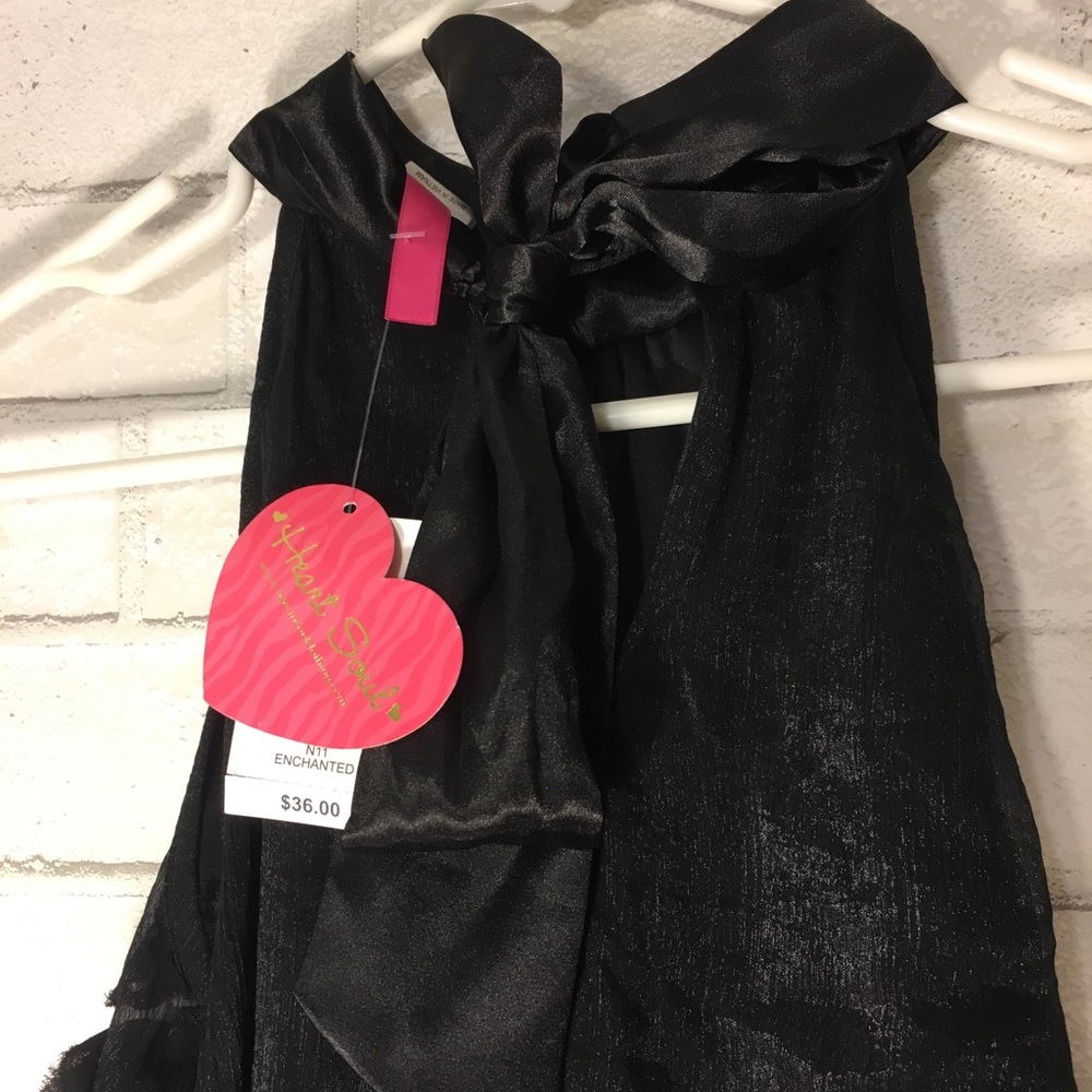 BLACK ROSE CROP TOP - Picture 5 of 5