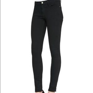 Frame Le Color Black Skinny Jeans