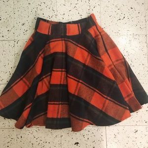 Plaid Skirt