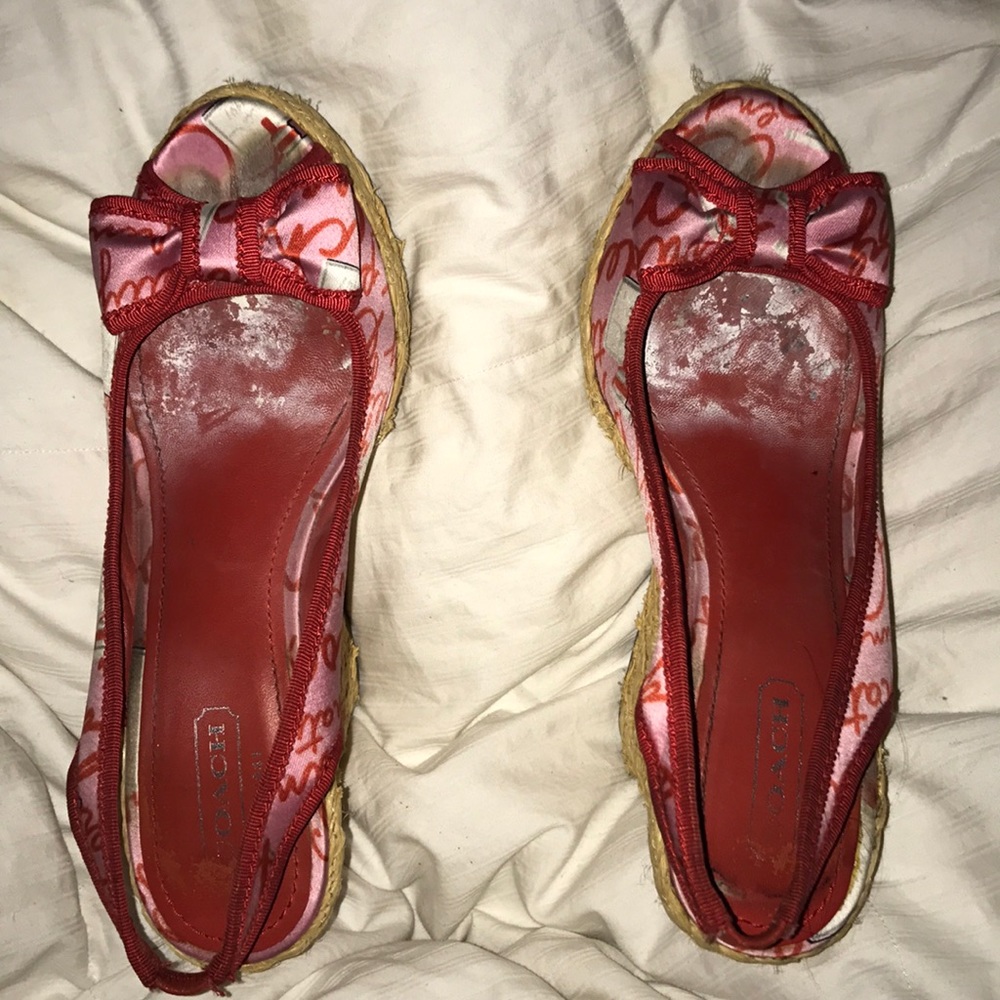 Coach Wedges ❌SOLD❌