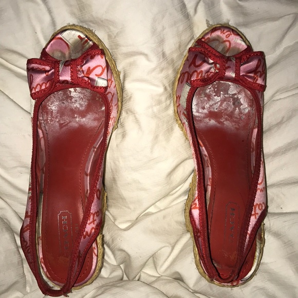 Coach Wedges ❌SOLD❌ - Picture 1 of 6