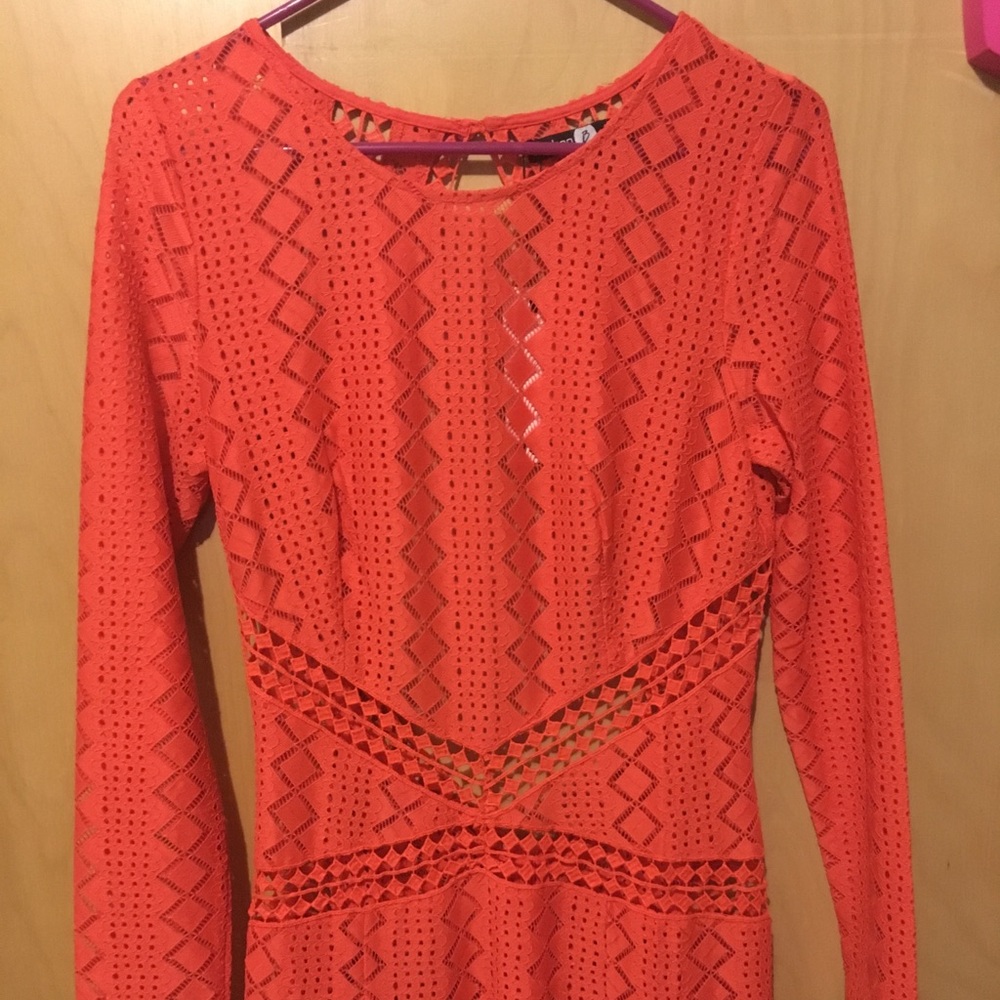 Sexy Backless Crochet Maxi Dress - Picture 6 of 6