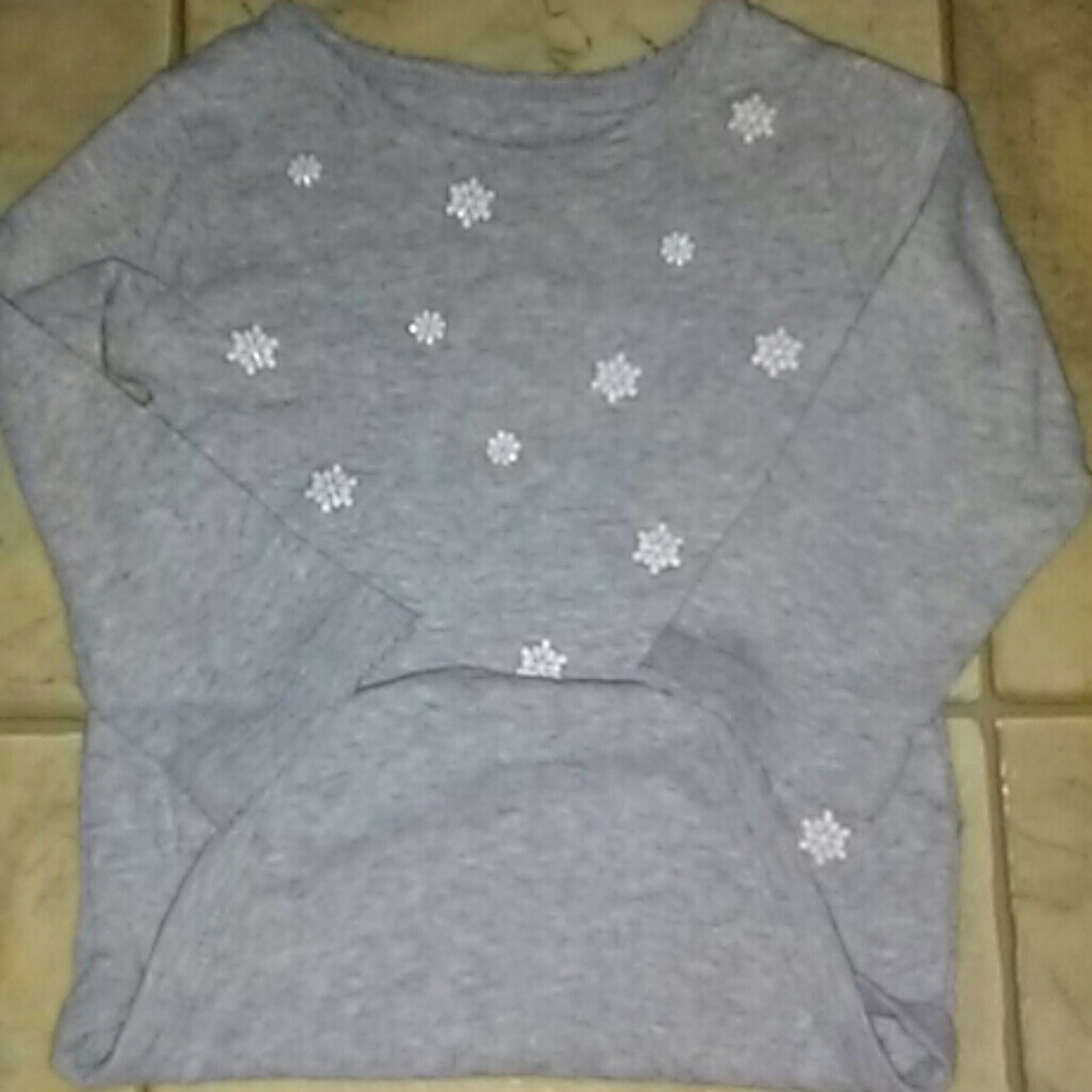 Girls 12m onesie with snowflakes