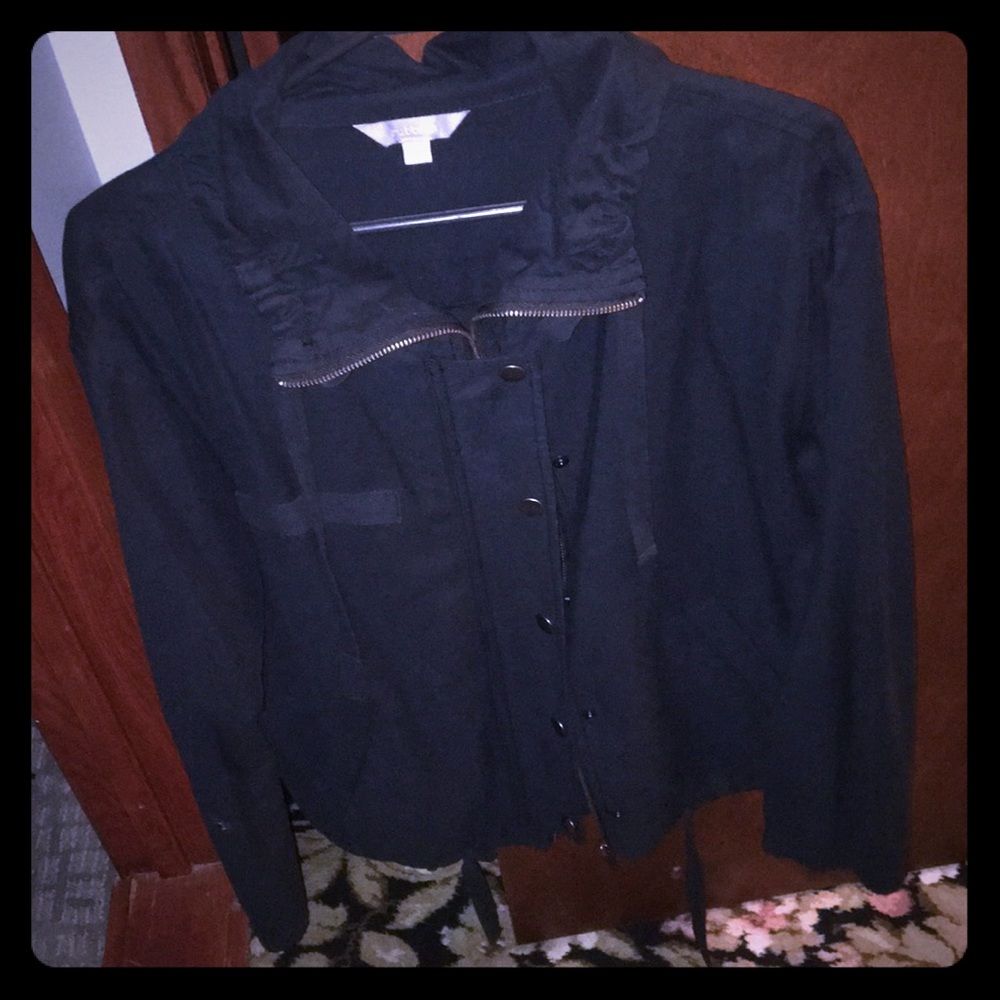 Black everyday wear jacket