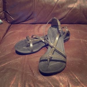 Croc Grey Sandals