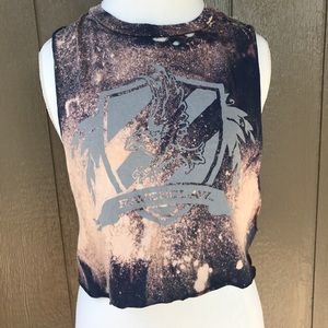 Distressed Ravenclaw Tank Top