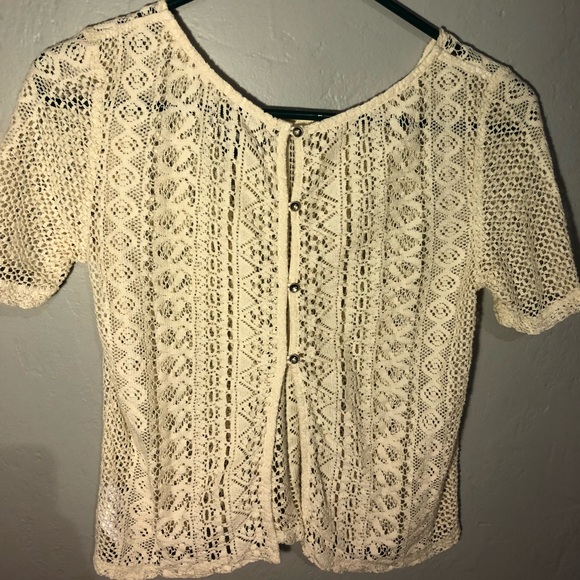American Eagle Lace Shirt - Picture 3 of 4