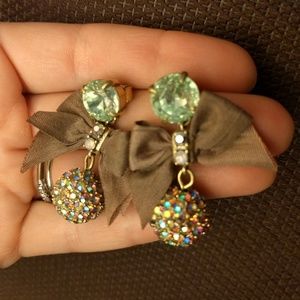 Super Sparkly J. Crew earrings!