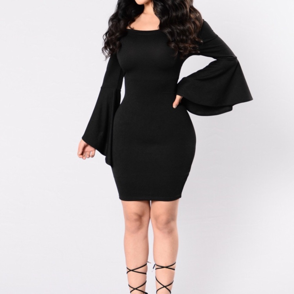 Fashion Nova Black Dress