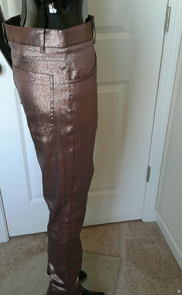 Authentic Tom Ford Pink Metallic Pants - Picture 2 of 7