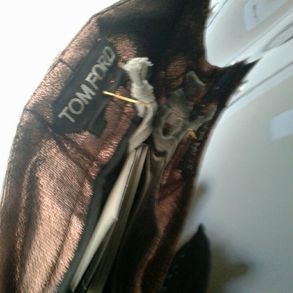 Authentic Tom Ford Pink Metallic Pants - Picture 5 of 7