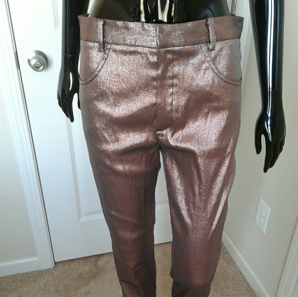 Authentic Tom Ford Pink Metallic Pants - Picture 6 of 7
