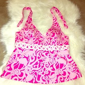 🎀🌴🎀Lilly Pulitzer Halter Top (Size 2). 🎀🌴🎀