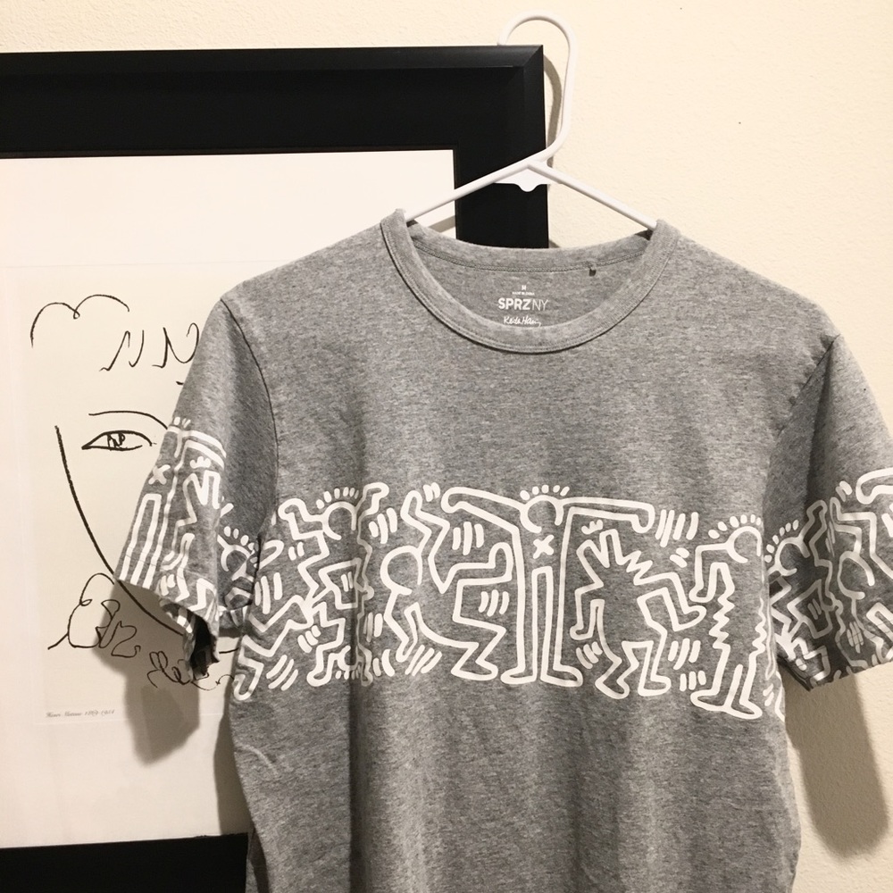 Uniqlo Keith Harrington design T-shirt