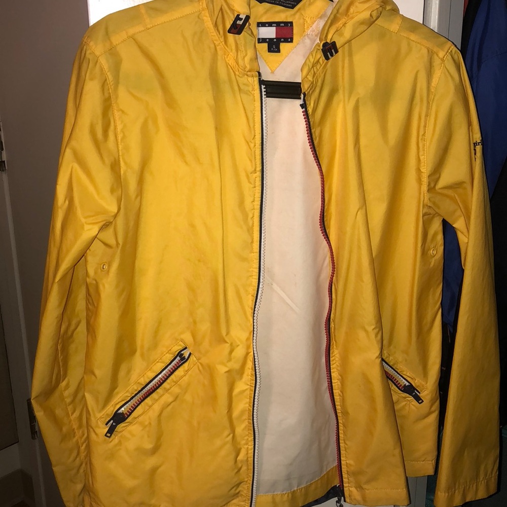 Yellow Tommy Windbreaker