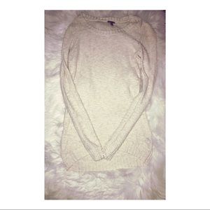 Long knit sweater