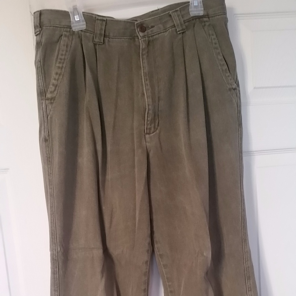 Weatherworn Men’s Olive-Green Jeans (36x32)
